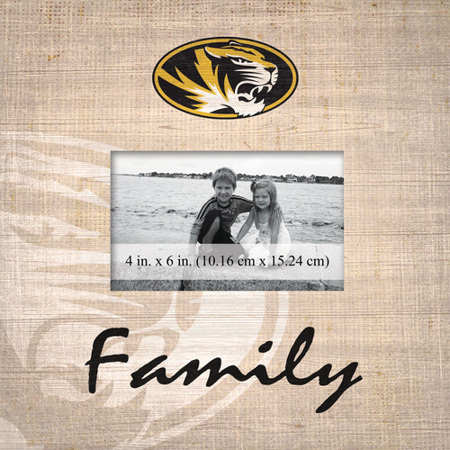 Missouri Tigers 0943-Family Frame