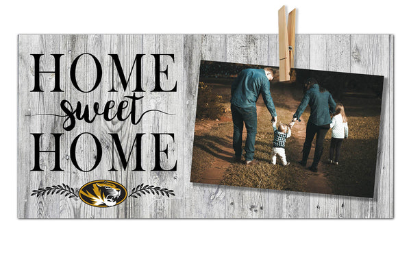 Missouri Tigers 1030-Home Sweet Home Clothespin Frame 6x12