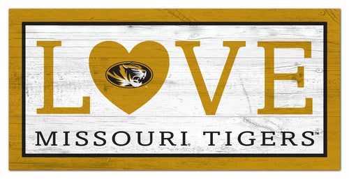 Missouri Tigers 1066-Love 6x12