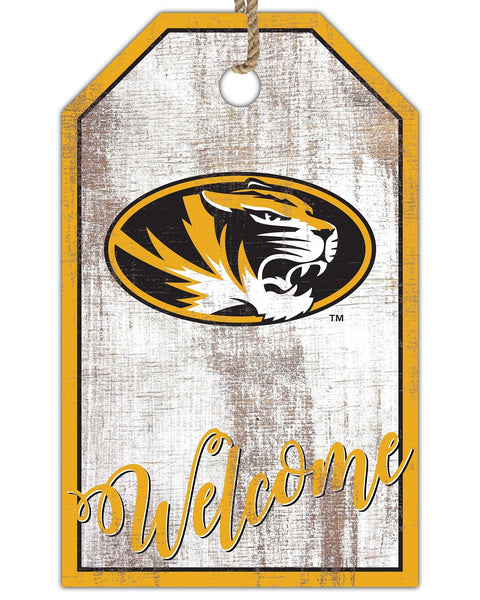 Missouri Tigers 2012-11X19 Welcome tag
