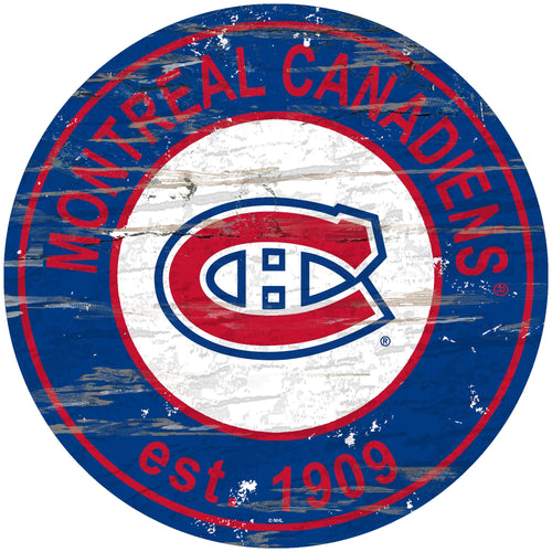 Montreal Canadiens 0659-Established Date Round
