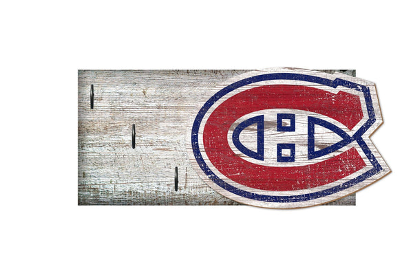 Montreal Canadiens 0878-Key Holder 6x12