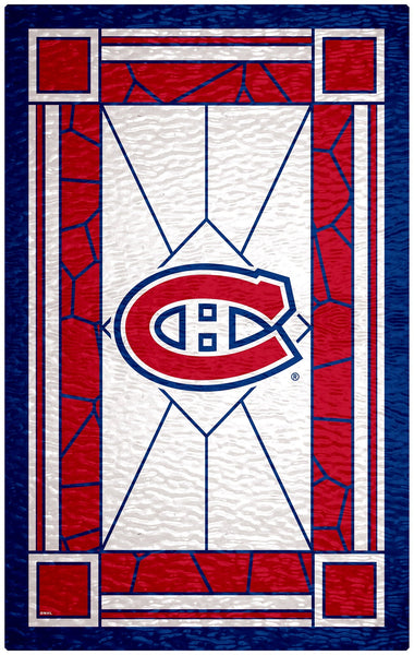 Montreal Canadiens 1017-Stained Glass
