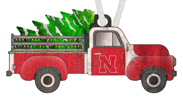 Nebraska Cornhuskers 1006-Truck Ornament