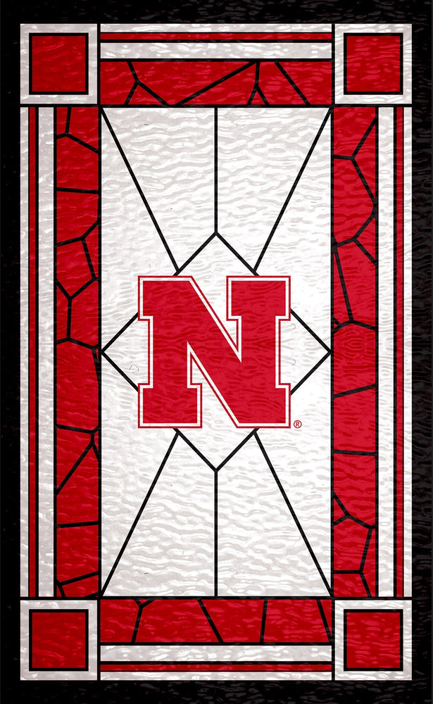 Nebraska Cornhuskers 1017-Stained Glass