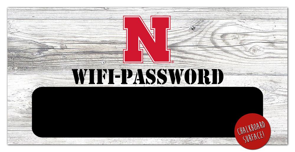 Nebraska Cornhuskers 1073-Wifi Password 6x12