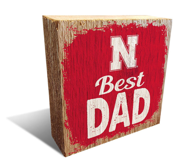 Nebraska Cornhuskers 1080-Best dad block