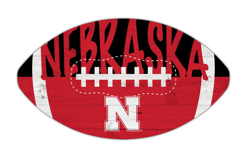 Nebraska Cornhuskers 2022-12" Football with city name