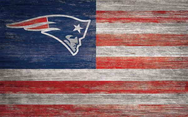 New England Patriots 0940-Flag 11x19