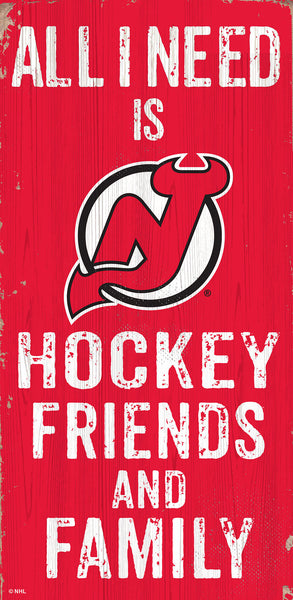 New Jersey Devils 0738-Friends and Family 6x12