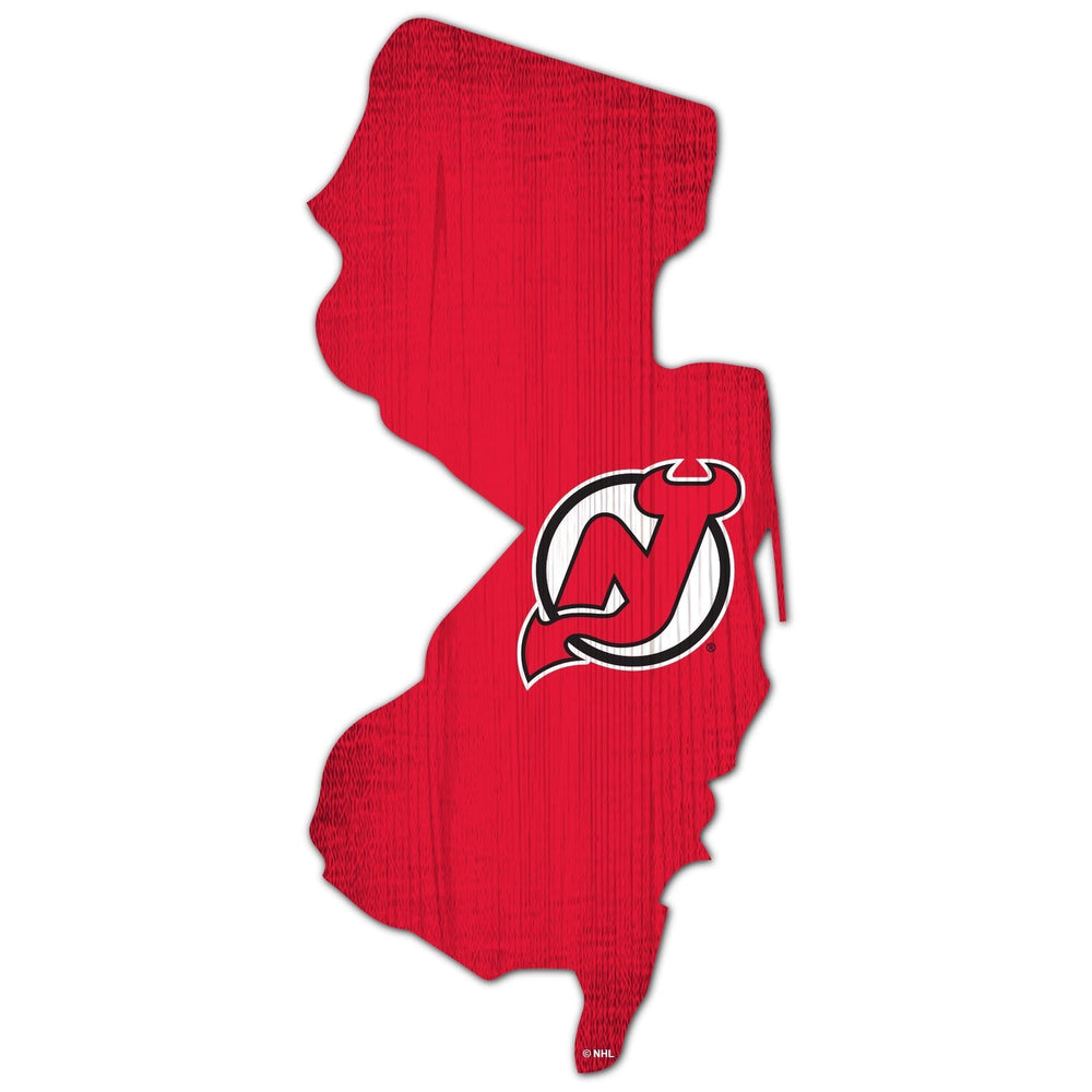 New Jersey Devils 0838-12in Team Color State