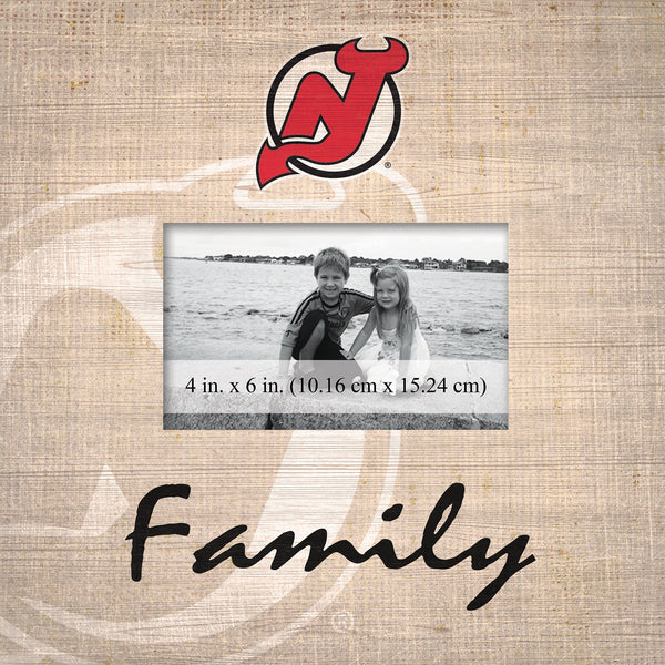 New Jersey Devils 0943-Family Frame