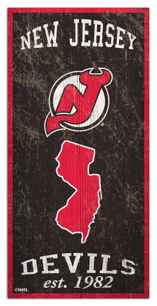 New Jersey Devils 1011-Heritage 6x12