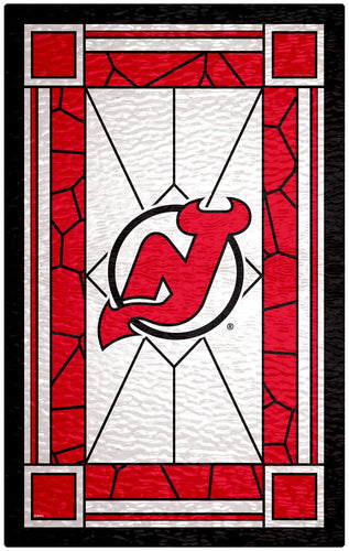 New Jersey Devils 1017-Stained Glass