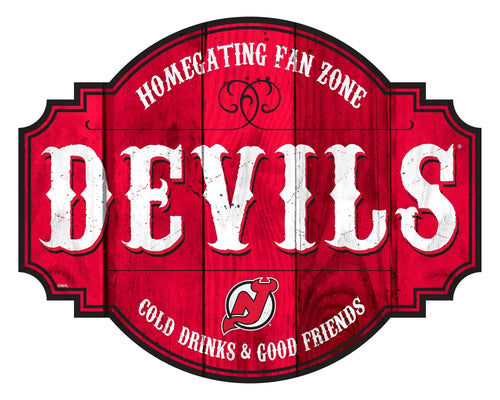 New Jersey Devils 2015-Homegating Tavern Sign - 12"