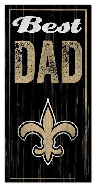 New Orleans Saints 0632-Best Dad 6x12