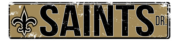 New Orleans Saints 0646-Metal Street Signs