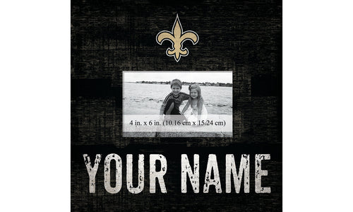 New Orleans Saints 0739-Team Name 10x10 Frame