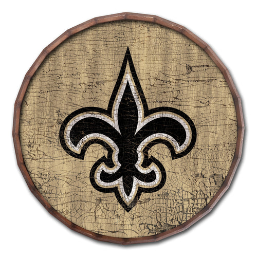 New Orleans Saints 0939-Cracked Color Barrel Top 16"