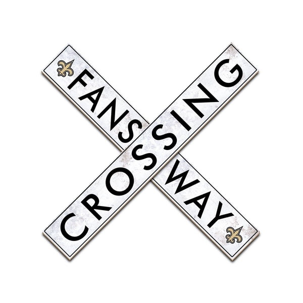 New Orleans Saints 0982-Team Crossing - 24"