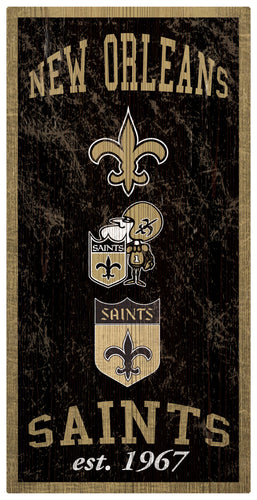 New Orleans Saints 1011-Heritage 6x12