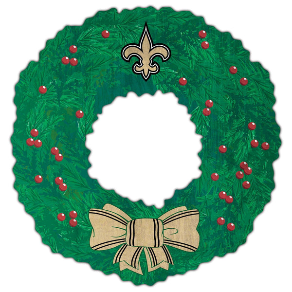 New Orleans Saints 1048-Team Wreath 16in