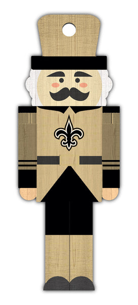 New Orleans Saints 1054-Nutcracker Ornament 4.5in