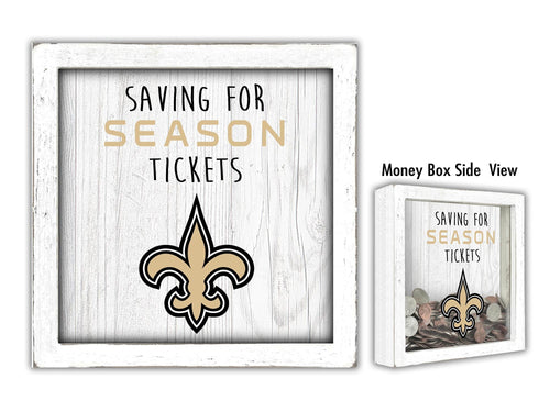 New Orleans Saints 1059-Saving for Tickets Money Box