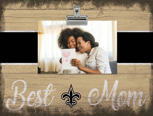 New Orleans Saints 2017-Best Mom Clip Frame