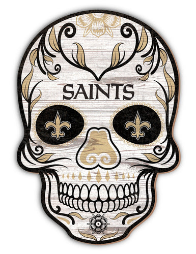 New Orleans Saints 2044-12�? Sugar Skull Sign