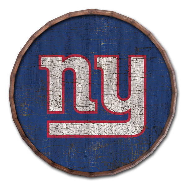 New York Giants 0939-Cracked Color Barrel Top 16"