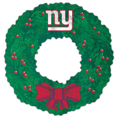 New York Giants 1048-Team Wreath 16in