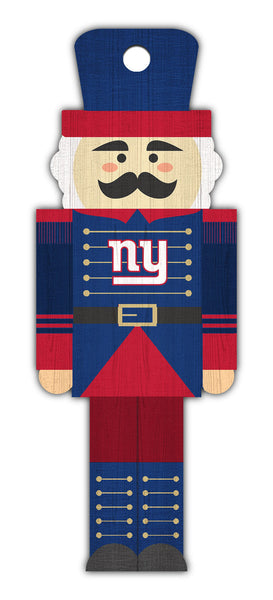 New York Giants 1054-Nutcracker Ornament 4.5in