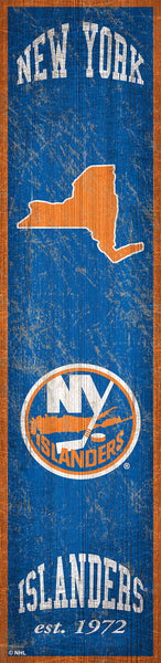 New York Islanders 0787-Heritage Banner 6x24