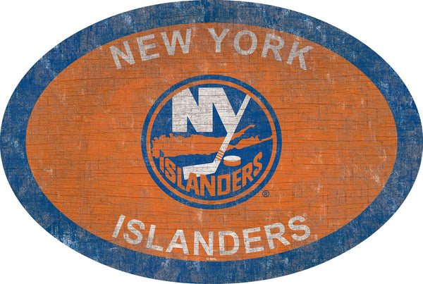 New York Islanders 0805-46in Team Color Oval