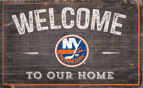 New York Islanders 0913-11x19 inch Welcome Sign