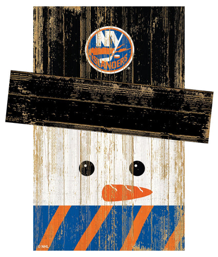 New York Islanders 0921-Snow Man Head