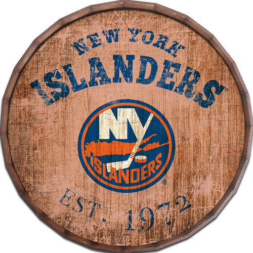 New York Islanders 0938-Est date barrel top 16"