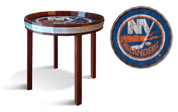 New York Islanders 1092-24" Barrel top end table