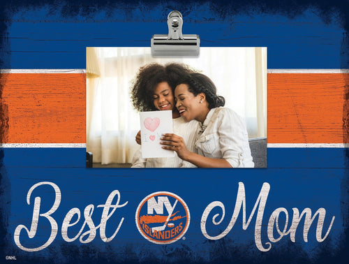 New York Islanders 2017-Best Mom Clip Frame