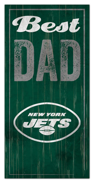 New York Jets 0632-Best Dad 6x12