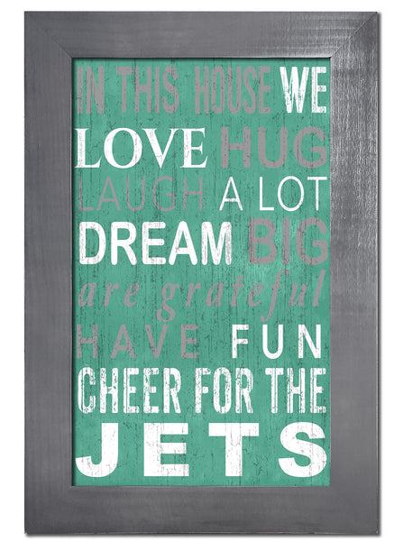 New York Jets 0725-Color In This House 11x19