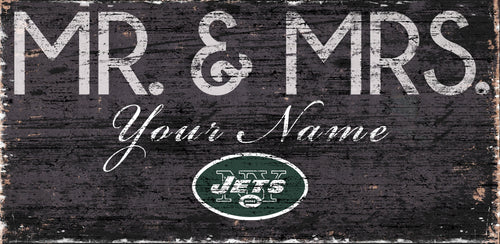New York Jets 0732-Mr. and Mrs. 6x12