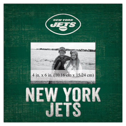 New York Jets 0739-Team Name 10x10 Frame