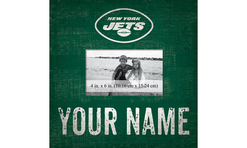 New York Jets 0739-Team Name 10x10 Frame