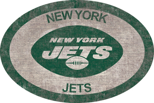 New York Jets 0805-46in Team Color Oval