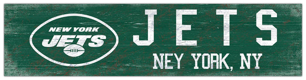 New York Jets 0846-Team Name 6x24