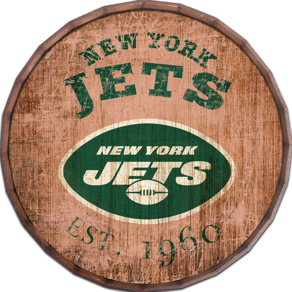 New York Jets 0938-Est date barrel top 16"