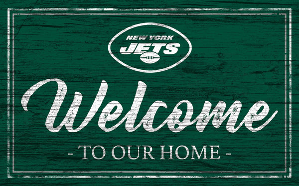 New York Jets 0977-Welcome Team Color 11x19