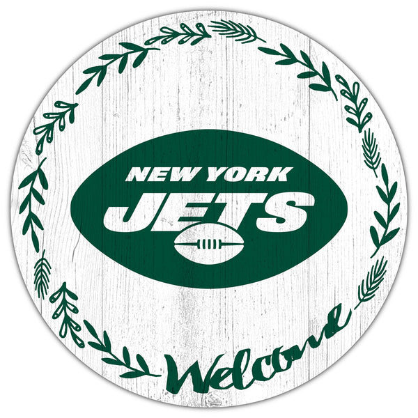 New York Jets 1019-Welcome 12in Circle